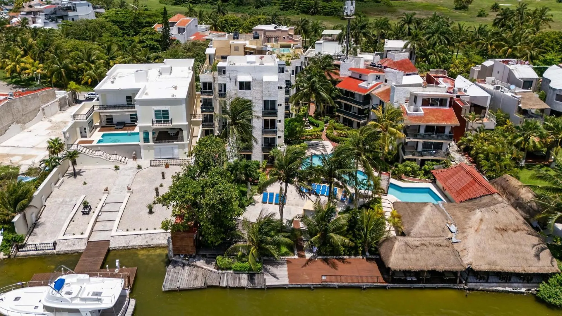 Amplio Con Vista A La Laguna Cancun Apartment